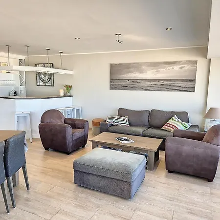 Apartmán Albertstrand With Stunning Seafront View *