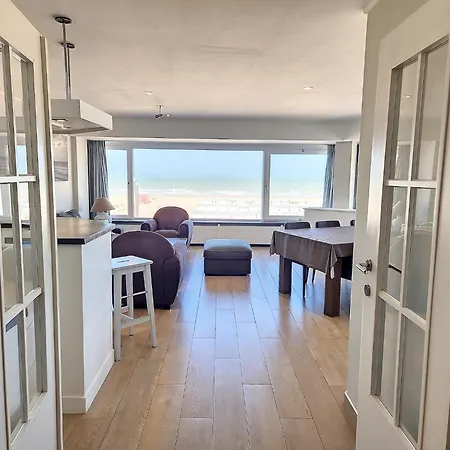 아파트 Albertstrand With Stunning Seafront View 크노케-하이스트